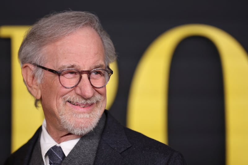 Steven Spielberg attends the red carpet of the Netflix movie "Maestro" at the Academy Museum of Motion Pictures in Los Angeles, California, U. S.  December 12, 2023.   REUTERS / Mike Blake