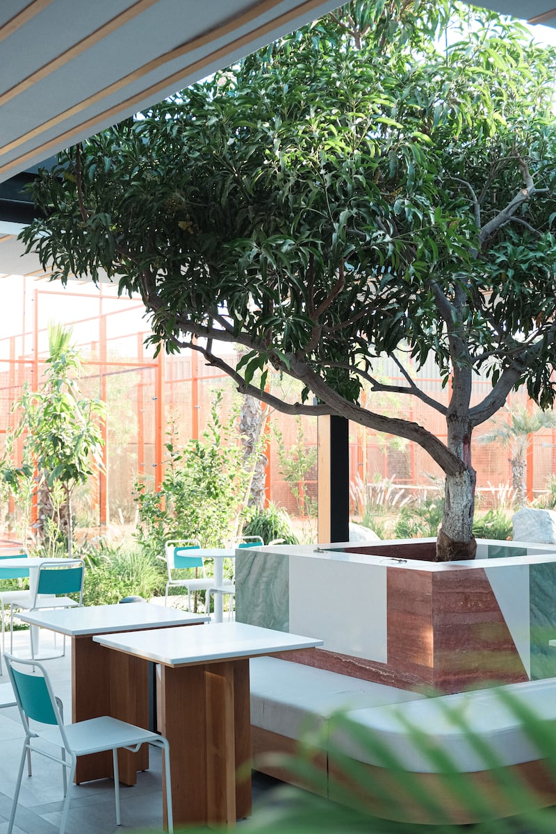 Inside it is new restaurant Nette, which offers indoor and outdoor seating.