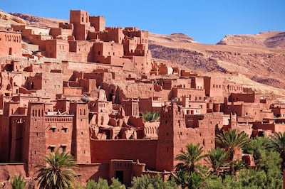 Aït Benhaddou is a 'fortified city', or ksar, along the former caravan route between the Sahara and Marrakech in present-day Morocco. Getty Images