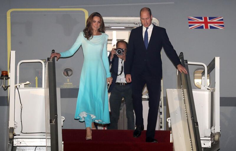 Fashion experts have predicted that the duchess will make a number of sartorial nods to the country during her visit. Getty Images