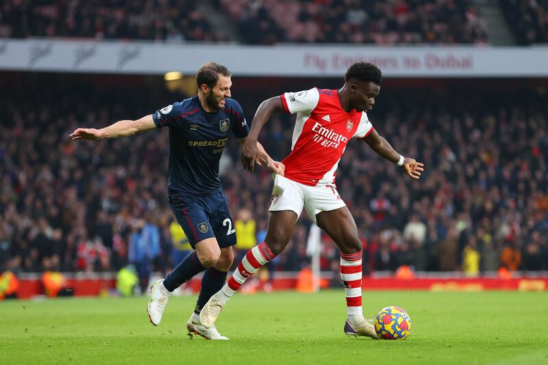 Erik Pieters, 6 - Struggled against the pace and trickery of a man thirteen years his junior in Bukayo Saka. Nonetheless, he soldiered on after a painful collision with the latter and produced a couple of big blocks in the second half. Getty