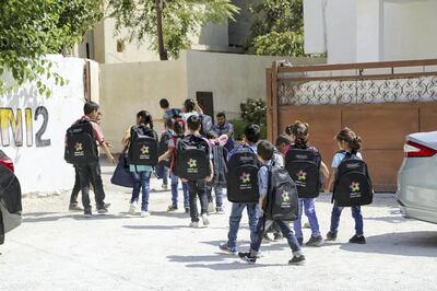 More than 90,000 Syrian refugee children in Jordan are still without access to education. Dubai Cares