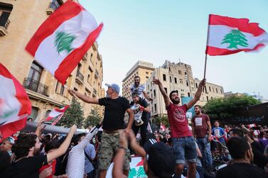 The Lebanese people have come together to protest against their government. Nabil Mounzer / EPA