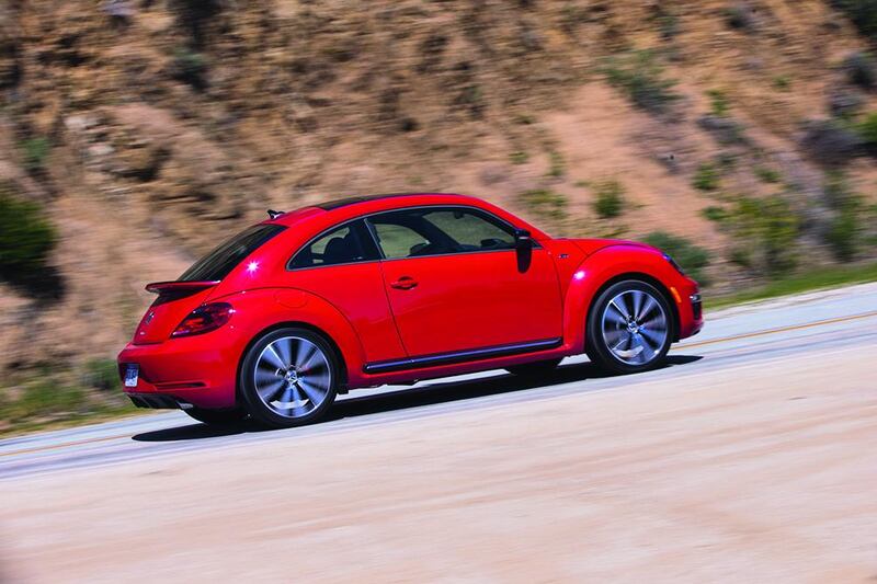 the power is absolutely there in the Beetle and will rear its head when forced, but it does take a bit of effort. Once it gets going along one of our chosen road’s rarer straightaways, it could really move; it simply takes a hair or two longer than you might expect to get there, given its specs.