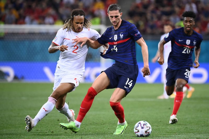 Adrien Rabiot 6 - Came close with a scorching effort that drifted narrowly wide of the post in the 28th minute but it was strange to see Rabiot operate from the left wingback position on Monday night. AFP