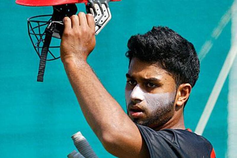 Ruvindu Gunasekera, the Canadian cricketer, is determined to help his team make a name for themselves at the World Cup. Aijaz Rahi / AP Photo