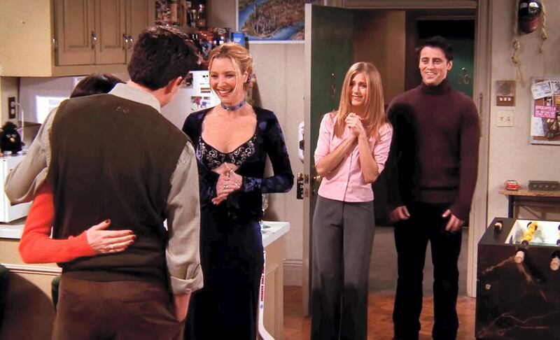 'The One Where Everyone Finds Out' (s5, p14): Perhaps one of the funniest episodes in the entire series, Phoebe finds out that Monica and Chandler are secretly dating and, in attempt to get them to confess it, she hatches a secret plan with Rachel, which Monica and Chandler figure out. The tricks they play to one up the other – “they don’t know that we know that they know” – with Ross oblivious to the entire situation and Joey stuck in the midst of it all, will leave you in splits. Courtesy Netflix
