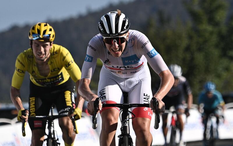 3). Pogacar strikes again: The Slovenian had moved up into the top two places by Stage 13 and was trailing Roglic by 44 seconds. He once again got the better of his compatriot at the end of Stage 15 to shave four seconds off the lead, which proved invaluable come the penultimate stage. AFP