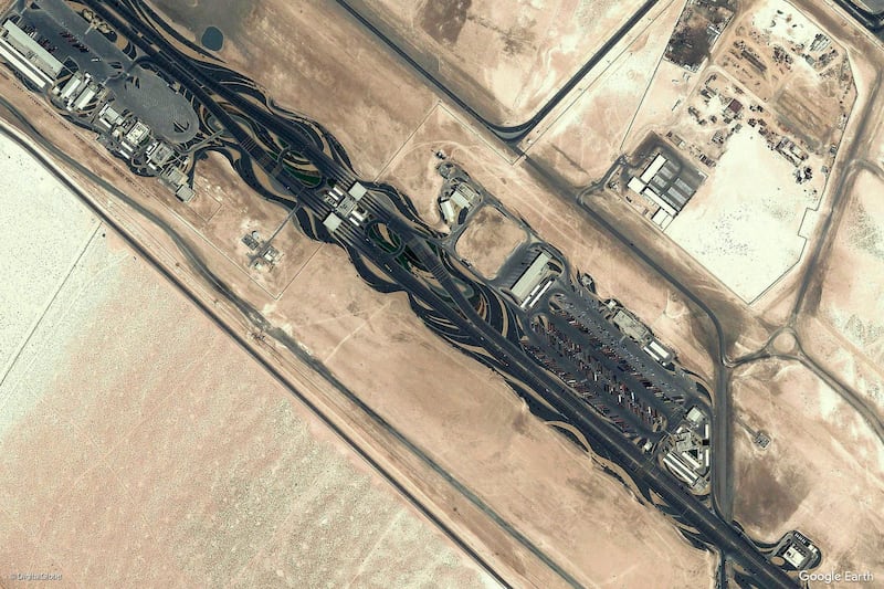Abu Dhabi, UAE. Maxar Technologies / Google
