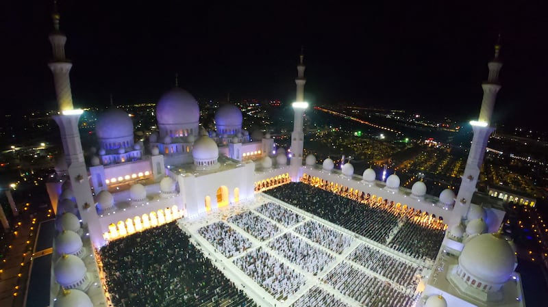 Sheikh Zayed Grand Mosque prepares to welcome thousands of worshippers and visitors during Ramadan. Photo: Wam