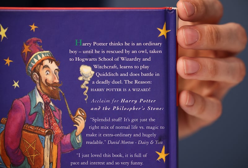 JK Rowling's 'Harry Potter and the Philosopher's Stone' came out on June 26, 1997. Reuters