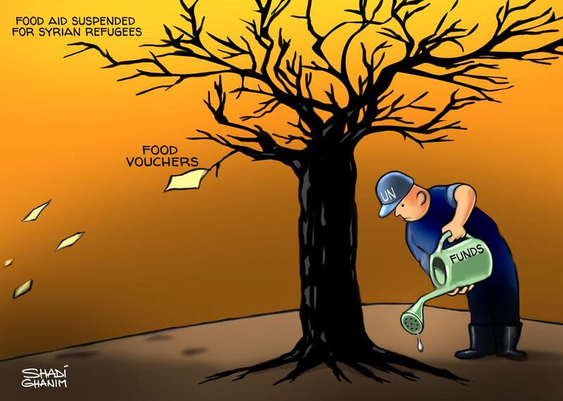 Cartoon by Shadi Ghanim for 2/12/2014