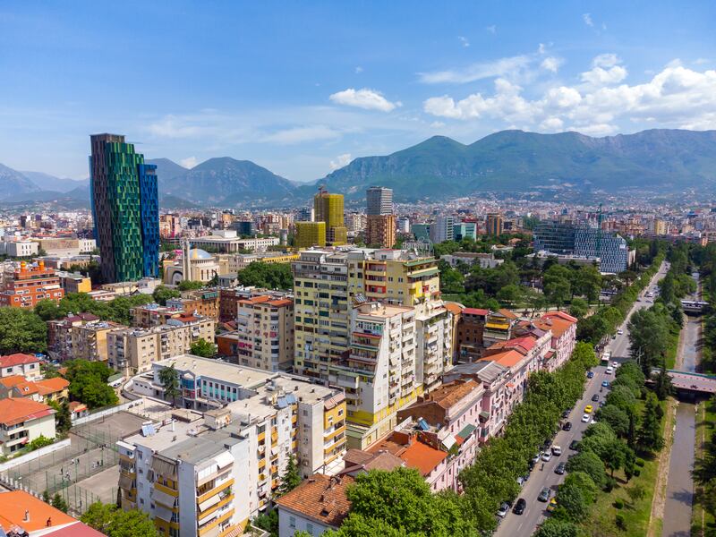 Colourful Tirana in Albania is one of Europe's most underrated capitals. Photo: Unsplash
