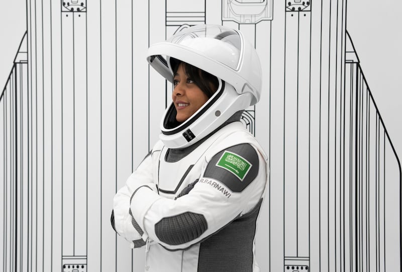 Saudi astronaut Rayyanah Barnawi. Photo: Axiom Space