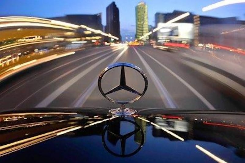 Aabar Investment retains 12.75 per cent of indirect voting rights at Daimler through financial instruments. Gero Breloer / AP Photo