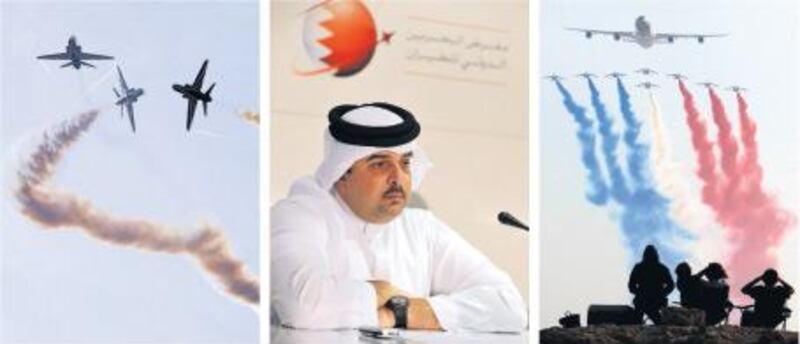 Sheikh Abdulla bin Hamad Al Khalifa, the crown prince of Bahrain, said the airshow had benefited the whole region.