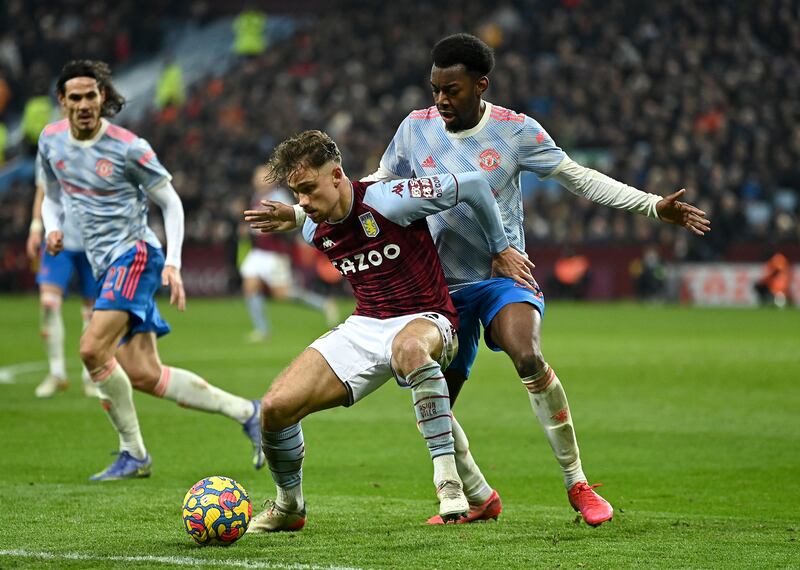 Matty Cash 8 - Smart runs overlapping from fullback caused problems for Manchester United, and the Poland international was close to getting an assist just after the hour mark. A great all-round performance. Getty Images