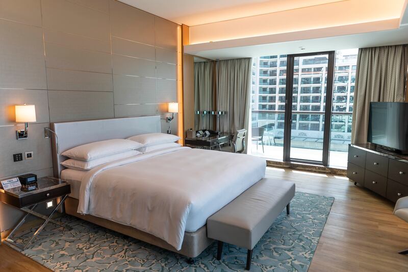 All rooms and suites have balconies to guarantee Dubai skyline views.
