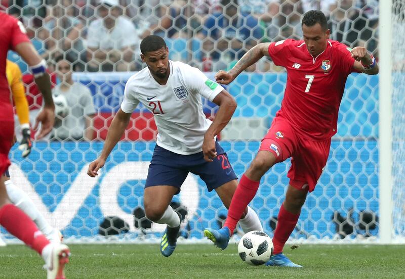 Ruben Loftus-Cheek - 7: Lacked the headline-grabbing moments of Kane and Lingard but looks totally at ease in this team and has put pressure on Dele Alli should he return to fitness for the next match.  EPA