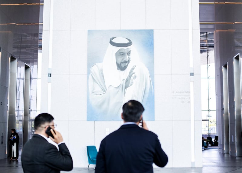 DUBAI, UNITED ARAB EMIRATES. 5 NOVEMBER 2019. 
ADNOC headquarters.
(Photo: Reem Mohammed/The National)

Reporter: JENNIFER GNANA
Section: BZ