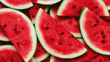 The Arabic word for watermelon, batikh, has become a symbol for Palestine. The National