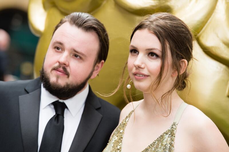 John Bradley and Hannah Murray Jeff Spicer / Getty Images