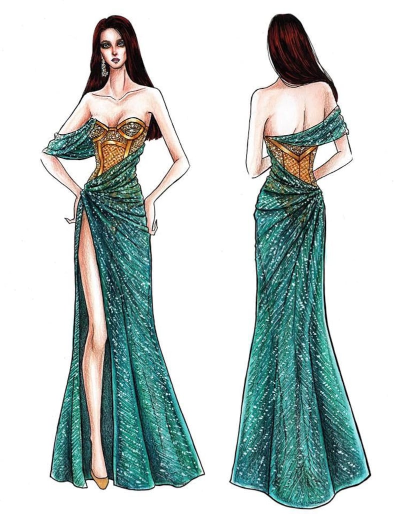 Mak Tumang's third dress for Catriona Gray, Miss Universe winner. Mak Tumang / Facebook