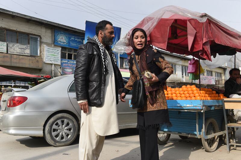 ‘Shereen's Law’, due to be aired on Afghan TV before the end of the year, tells the story of a 36-year-old woman who brings up three children on her own, while forging a career as a clerk at a court in Kabul.