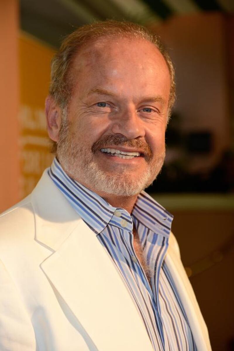 Actor Kelsey Grammer is here to promote his starring role in Breaking the Bank. The much-loved Frasier star plays the head of a historic bank struggling to survive. Kevork Djansezian / Getty Images / AFP