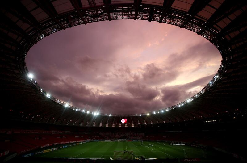 Soccer Football - Brasileiro Championship - Internacional v Fortaleza - Beira Rio Stadium, Porto Alegre, Brazil - January 17, 2021 General view inside the stadium before the match REUTERS/Diego Vara