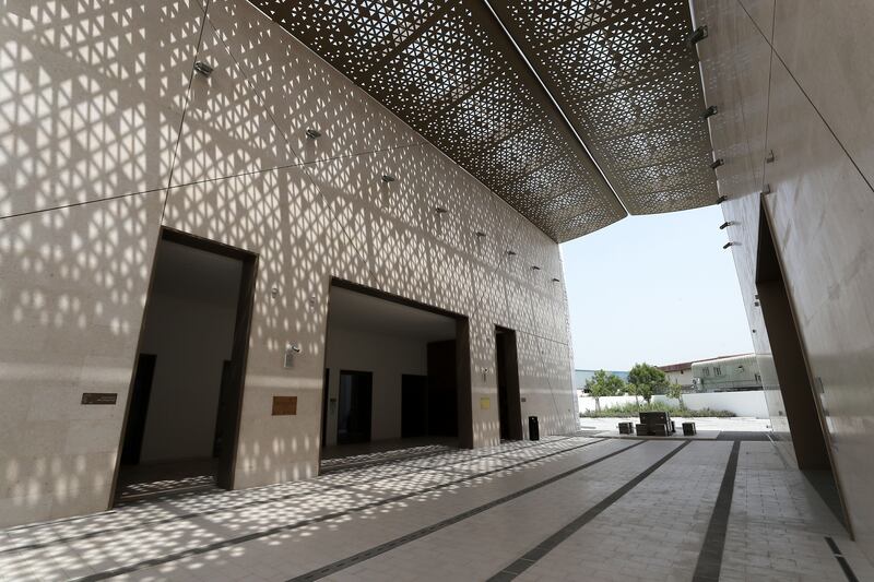 The Mosque of Light in Quoz is a rare example of a mosque in the region designed by a female architect.