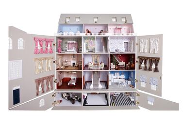 The Walton Park Doll's House has been created by the nursery designer of Britain's royal family. Courtesy Dragons of Walton Street