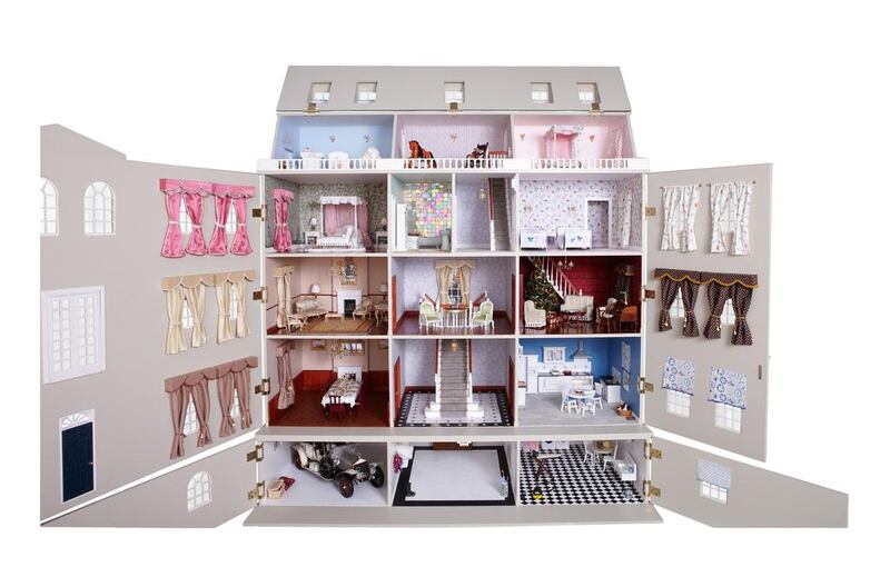 The Walton Park Doll's House has been created by the nursery designer of Britain's royal family. Courtesy Dragons of Walton Street