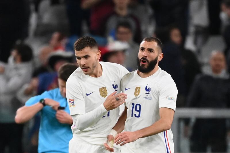 Lucas Hernandez, 6 - A memorable occasion as France’s lineup featured two brothers for the first time since 1974, but he struggled to cope with De Bruyne and Lukaku as France found themselves on the wrong end of the scoreline. Troubled significantly less after the break. AFP