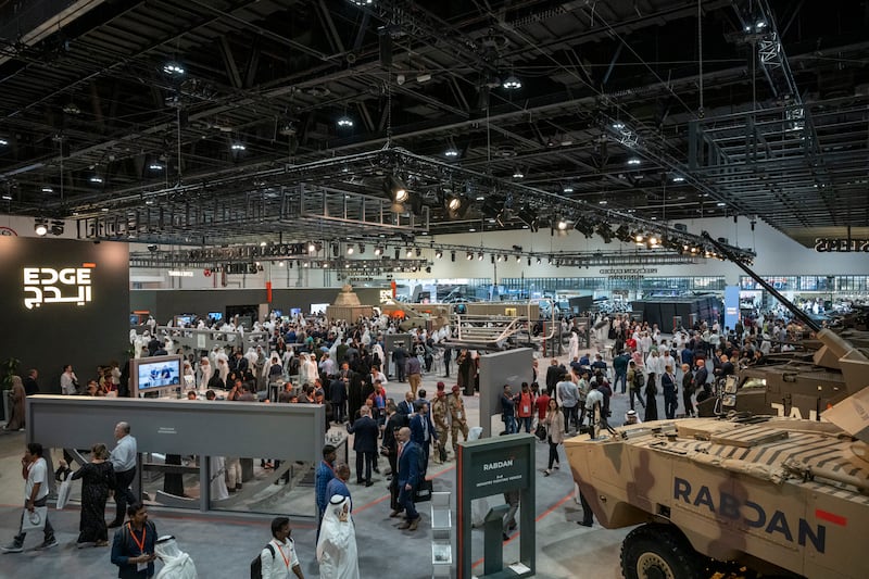 The exhibition is taking place at the Abu Dhabi National Exhibition Centre