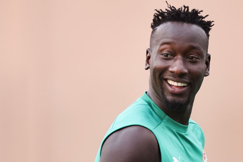 Senegal forward Famara Diedhiou. AFP