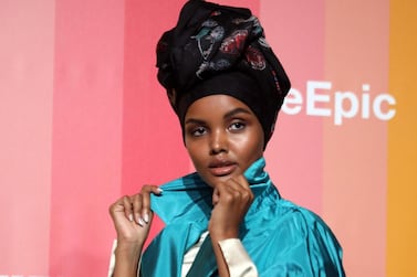 Halima Adenis the first 'Sports Illustrated' model to wear modest swimwear and a hijab in the annual swimsuit issue. EPA