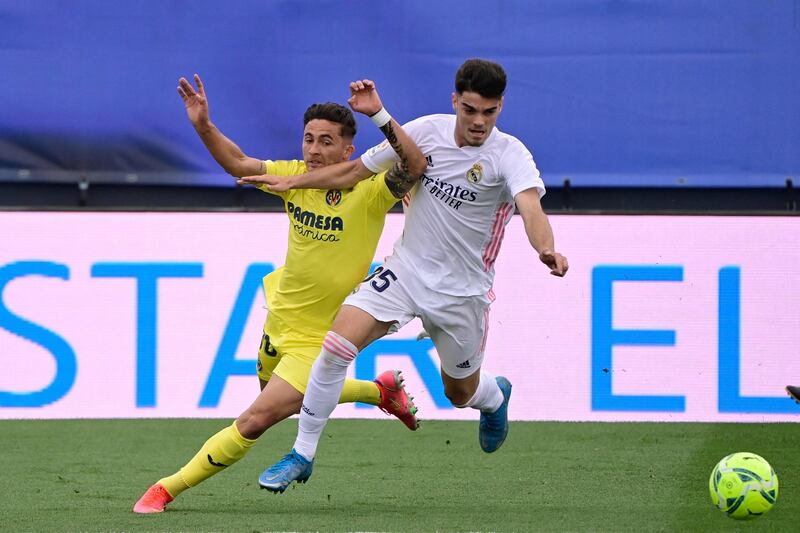 Miguel Gutierrez 7 - An alert performance saw the 19-year-old full-back deal well with attacks down Madrid’s left flank. The youngest player on the Madrid backline looked the most experienced defender on the day. AFP