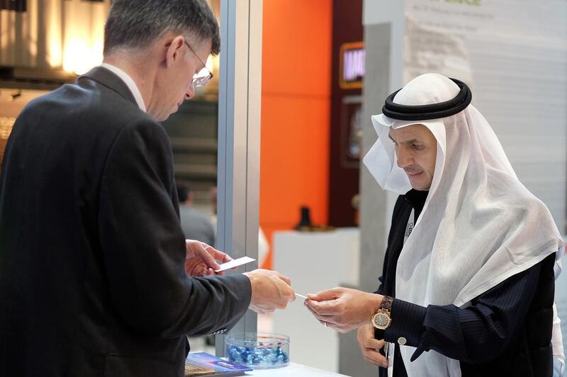 More than Dh19.17 billion in deals were signed over the five days of Idex this year. Delores Johnson / The National