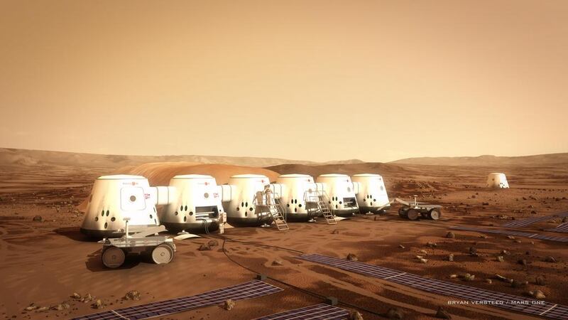 An illustration of what you can buy for a mere $6bn – but you can at least have it named after yourself.  Courtesy Mars One 