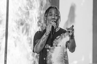 Travis Scott delivers a blistering performance as part of the Mawazine Festival in Rabat, Morocco on June 26, 2019. Photo by Sife El Amine
