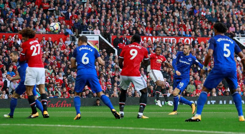 Right-back: Antonio Valencia (Manchester United) – May have scored the goal of his life with a spectacular half-volley to put United on the way to victory over Everton. Jason Cairnduff / Reuters
