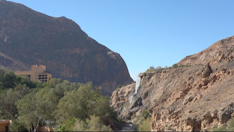 There are more than 60 hot springs amid the steep hills and deep wadis in the area.