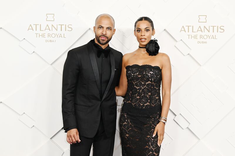 Marvin Humes and Rochelle Humes. Photo: Jeff Spicer/Getty Images for Atlantis The Royal