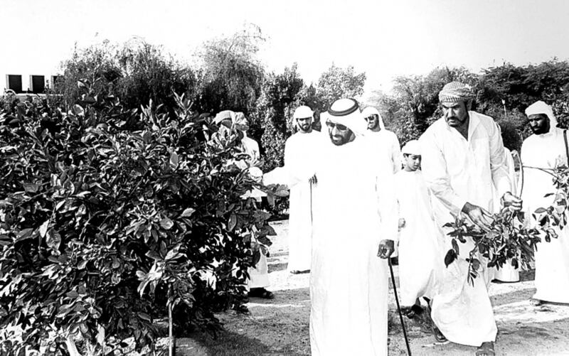 Sheikh Mohamed bin Zayed, Crown Prince of Abu Dhabi and Deputy Supreme Commander of the Armed Forces, shared images of Sheikh Zayed on Zayed Humanitarian Day and reaffirmed the UAE's longstanding commitment to continuing his legacy. Photo: @MohamedBinZayed