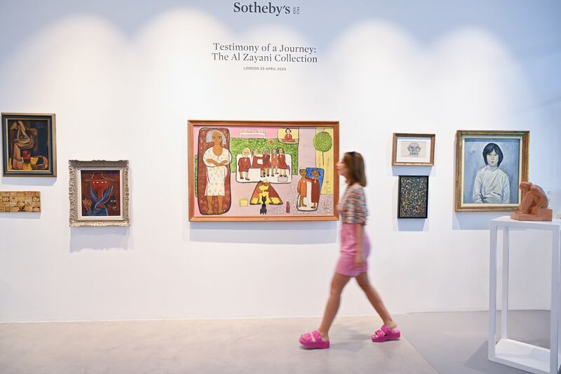 Sotheby’s Dubai's highlights from the Al Zayani Collection will be on display at in DIFC until March 3. Photo: Getty