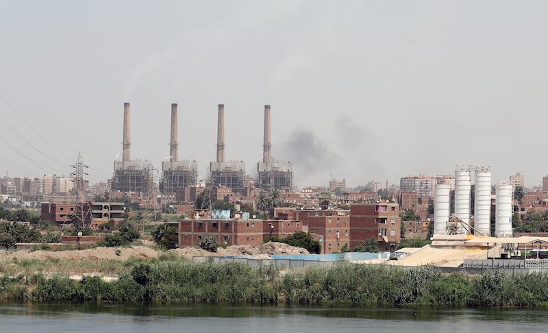 Al Warraq island in the Nile. The Egyptian government and inhabitants have been locked in a stand-off for years. EPA