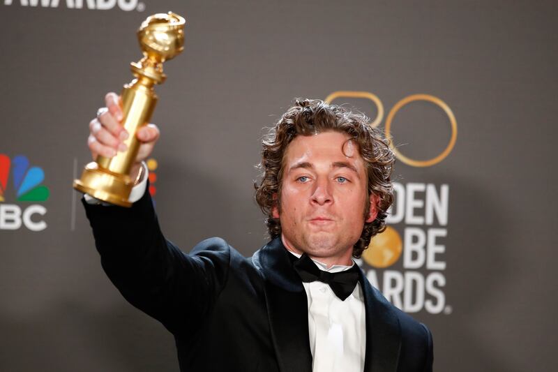Jeremy Allen White: Best Actor in a TV Series (Comedy) for 'The Bear'. EPA