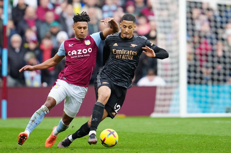 William Saliba - 6, Was very passive to be beaten by Watkins for the opener. However, he then dealt with Martinez’s long ball well and held off Watkins in the second half.

AP