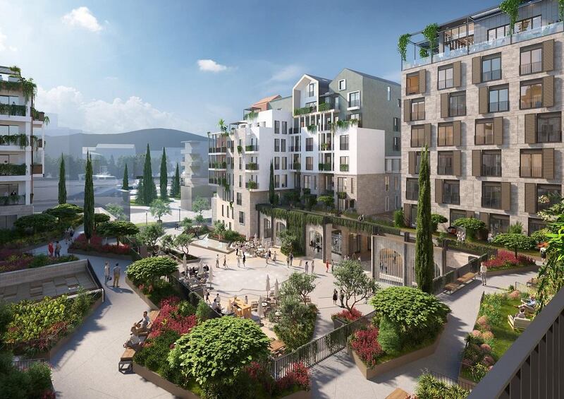 Boka Place is Montenegro's newest neighbourhood located in Tivat and overlooking the Bay of Kotur. Courtesy Porto Montenegro